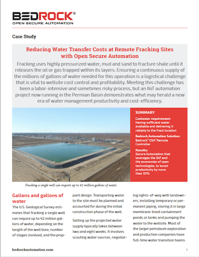 Bedrock/FlowSync Case Study